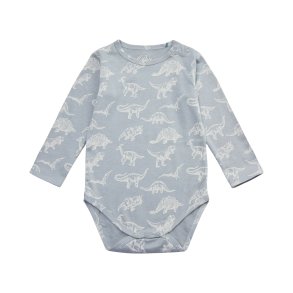 Petit by Sofie Schnoor Body LS, Dusty blue