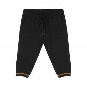 Petit by Sofie Schnoor Sweatpants Elias, Black Melange