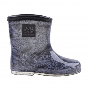 Petit By Sofie Schnoor Gummistvler m. foer, Leopard