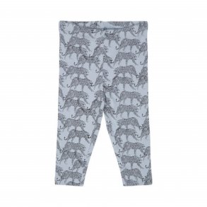 Petit By Sofie Schnoor Legging med Leoparder, Blue