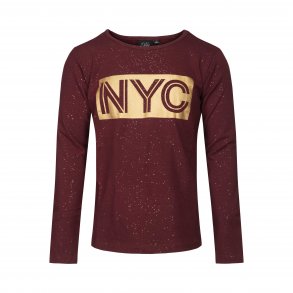 Petit by Sofie Schnoor T-shirt Silvia, Dark Red