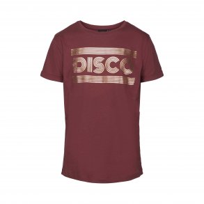 Petit by Sofie Schnoor T-shirt Liva SL, Dark Red