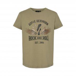 Petit by Sofie Schnoor T-shirt SS, Felina/Army Green