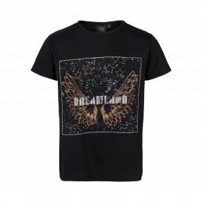 Petit by Sofie Schnoor T-Shirt SS, Felina/Sort