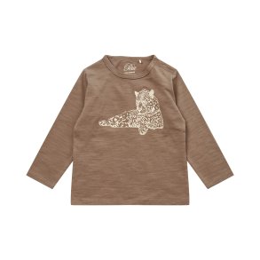 Petit by Sofie Schnoor T-shirt LS, Middle brown