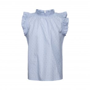 Petit by Sofie Schnoor Bluse SS, Dido/Light Blue
