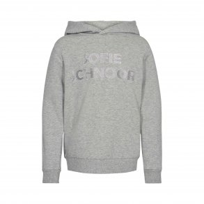 Petit by Sofie Schnoor Sweatshirt med Htte, Simona/Grey Melange