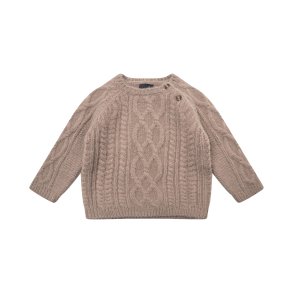 Petit by Sofie Schnoor Stickad trja med ull, Ohio/Warm grey