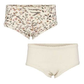 Petit by Sofie Schnoor Hipsters (2-pak), Pige/Antique white