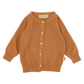 Petit Piao Strik Cardigan, Camel