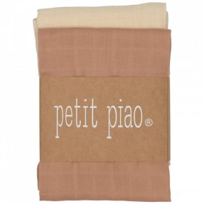 Petit Piao Stofble 2 stk., 65 x 65 cm, Old Rose