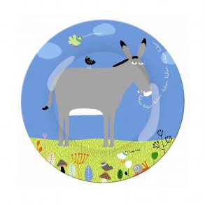 Petit Jour Paris Flad tallerken, P bondegrden/sel