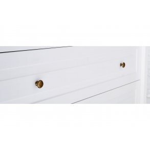 Pinolino Changing unit 'Smilla' wideSolid wood: pine, white glazed