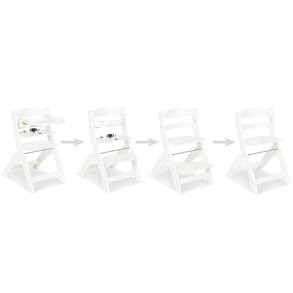 Pinolino Højstol Thilo, Poppel/Hvid 