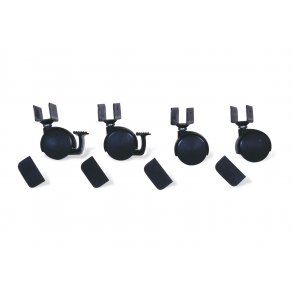 Pinolino Hjulset med U-profil 4 st, Svart