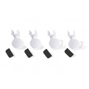 Pinolino Hjulset med U-profil 4 st, Vit