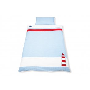 Pinolino Junior Bddset 100x135cm/40x60cm, Skepp Ohoj