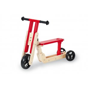 Pinolino Kombi Sparkcykel, Trehjulinh och Springcykel, Theo/Natur-Rd