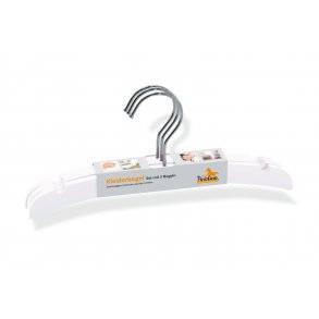 Pinolino H�ngare (3 st), Tr�/Vitlackerad