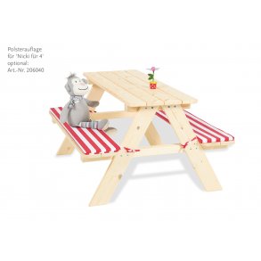Pinolino Legebord med Vaske til Udendrsbrug, Matsch-Niki/Natur Tr