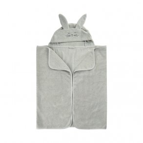 Pippi Handduk med Huva 70x120 cm, Harbor Mist