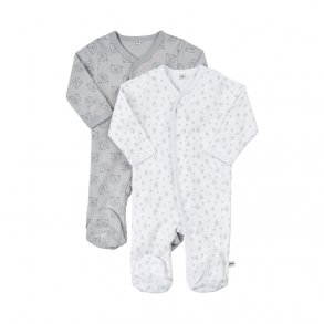 Pippi Natdragt m/f Knappet (2-pak), Habor Mist