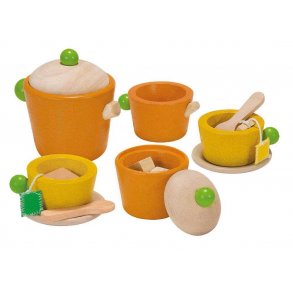 PlanToys Teservis, Natur/ Frg 