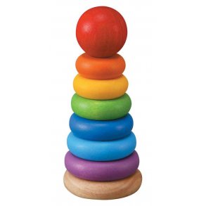 PlanToys Stapeltorn med ringar