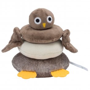 Rtt Start Stapeltorn i Tyg med Bitring, Babyugglor