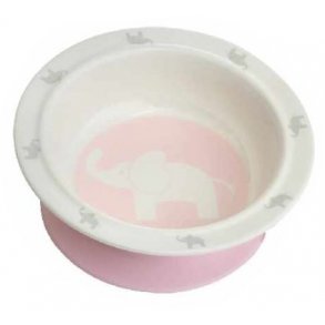 Rtt Start Djup Tallrik, Elefant/Ljusrosa 