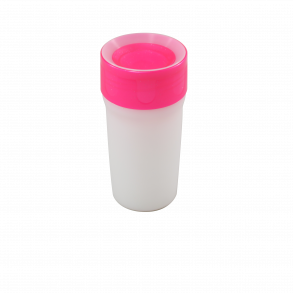 LiteCup Spillfri kopp 330ml, Glitter Pink