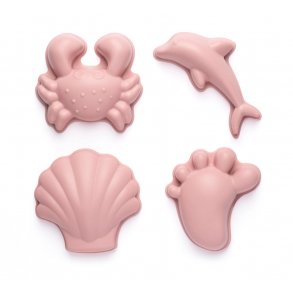 Scrunch Sandform (4 Stck), Rosa