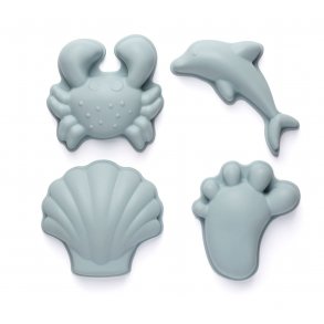 Scrunch Sandform (4 Stck), Hellblau