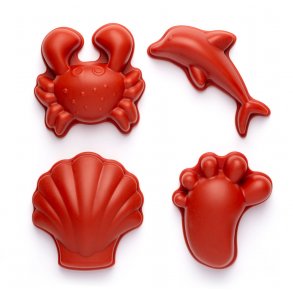 Scrunch Sandform (4 Stck), Rost