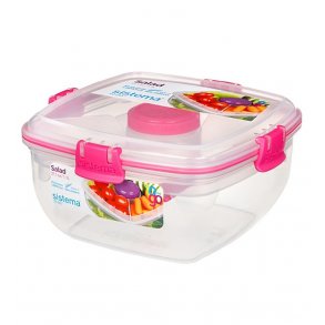 Sistema Matbox 1.1 L, Salad To Go/Pink