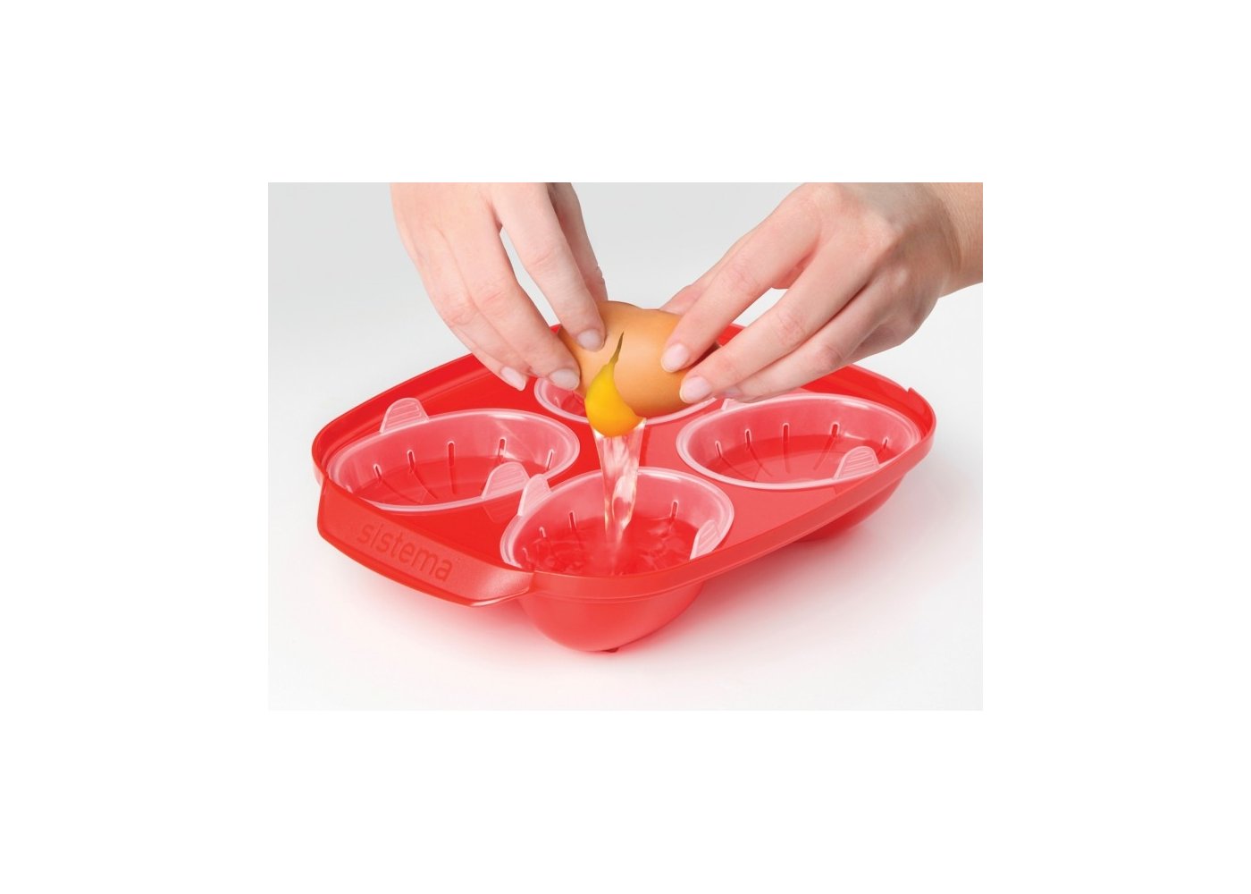 Sistema Egg Poacher til Mikroovn 1.1 L Sistema Onlinekids.dk