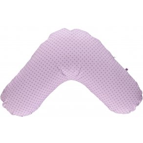 Smfolk GOTS Fodral till amningskudde, Mikropplen/Lavendel