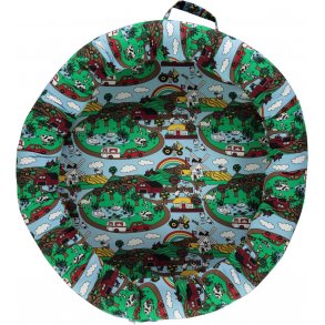 Smfolk Multi Babynest, Landskab/Air Blue