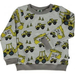 Smfolk Sweatshirt, Maskiner/Lt. Grey Mix