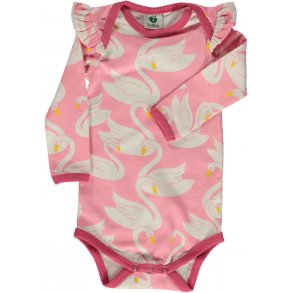Smfolk Body LS, Svane/Sea Pink