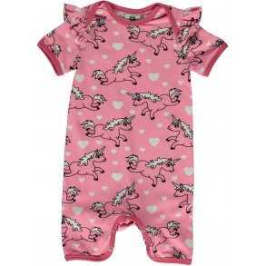 Småfolk Jumpuit, Unicorn/sea Pink