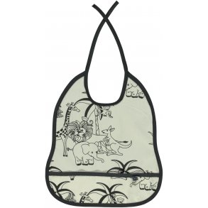 Smfolk Haklapp med belggning, Djungel/Creme