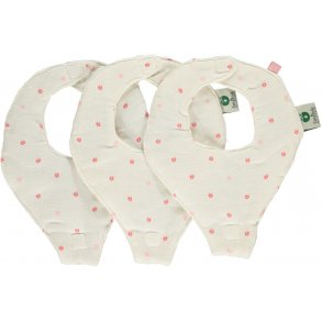 Smfolk Hagesmk med Sut-holder (3.stk), Silver Pink