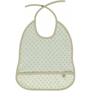 Smfolk Haklapp med pplen, Ekologisk Bomull/Creme