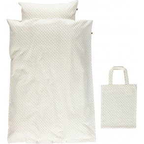 Smfolk Babybddset 70x100 cm, Mikropplen/Creme