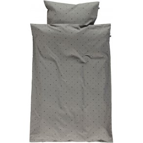 Smfolk Babybddset 70x100 cm, Steel Grey