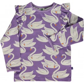 Smfolk Trye LS, Svane/Purple Heart