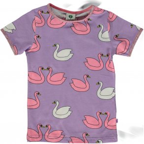 Smfolk T-shirt SS, Svaner/Viola