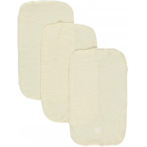 Smfolk Basis Vaskeklud (3 Stk), Creme