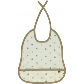 Smfolk Haklapp med belggning med Mini M. pplen, Creme